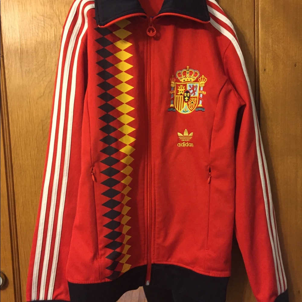 SOLD ADIDAS TRACK SWEATER